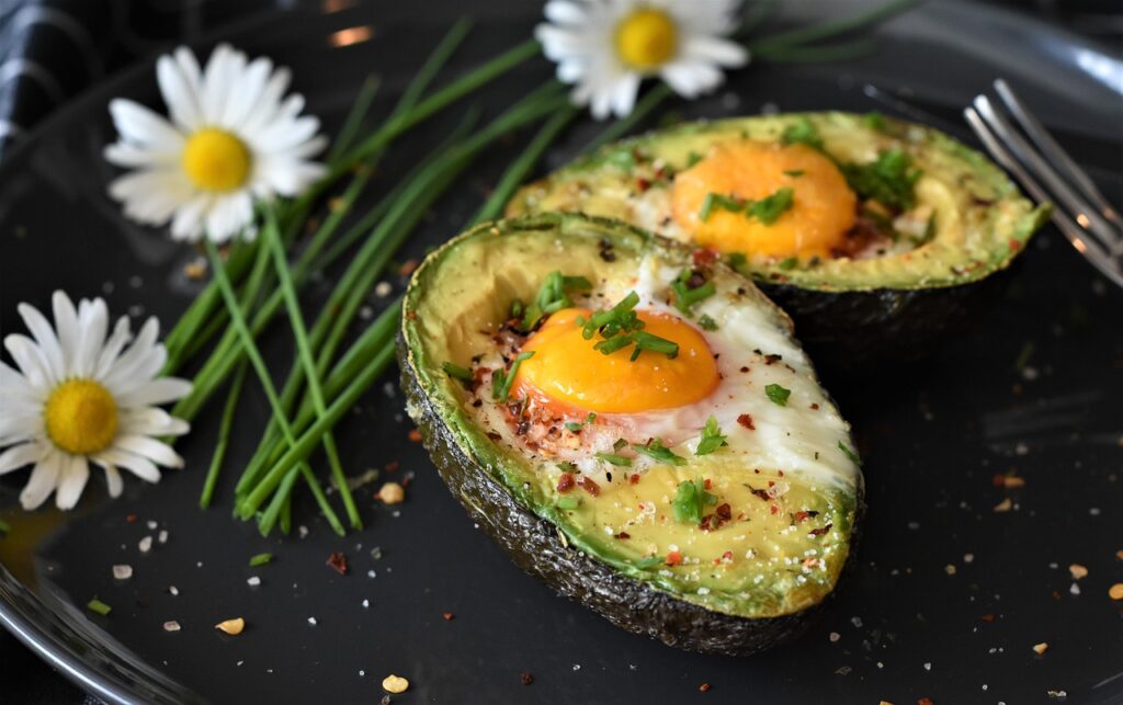avocado and egg