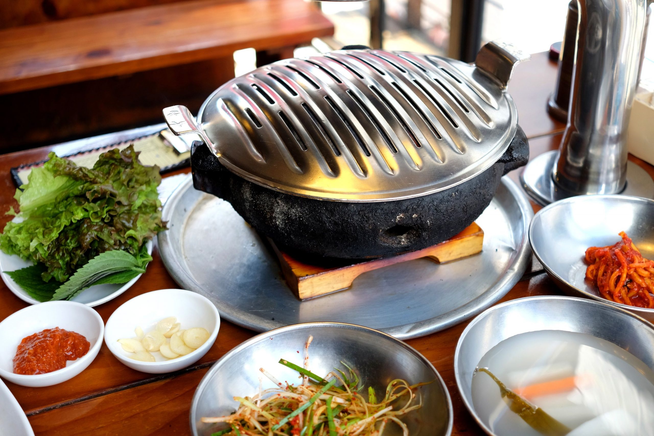 Korean Beef in Lettuce Leaves