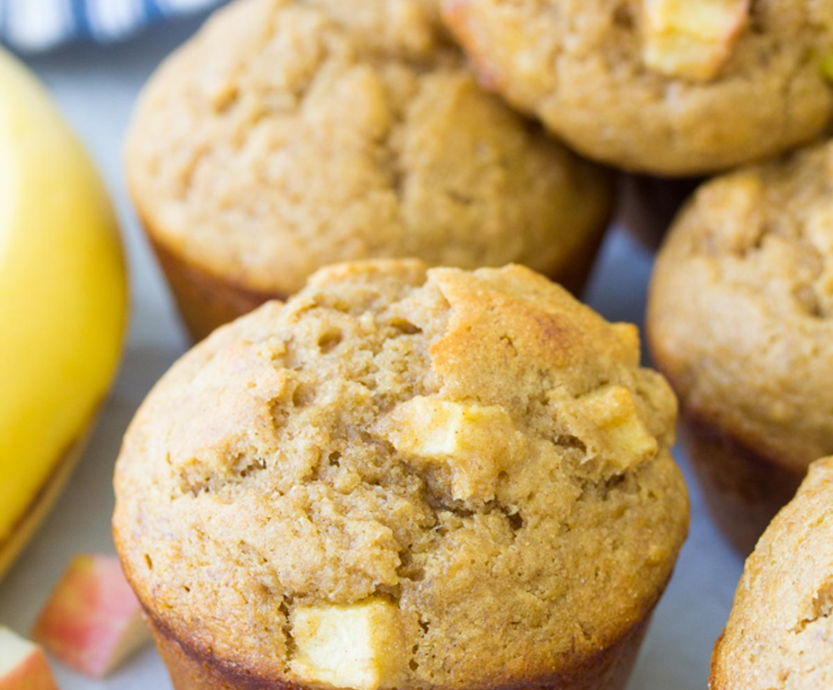 Apple Banana Muffins