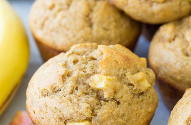 Apple Banana Muffins