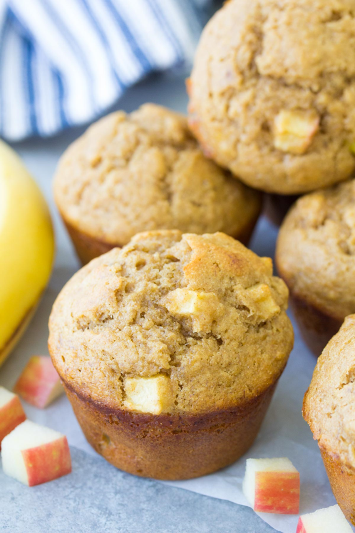 Apple Banana Muffins