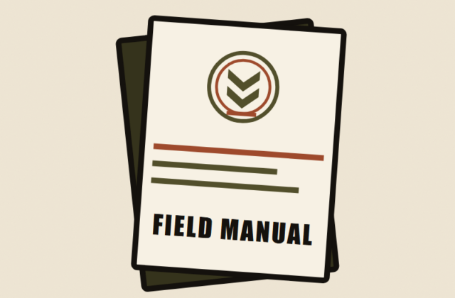 Field manual zine